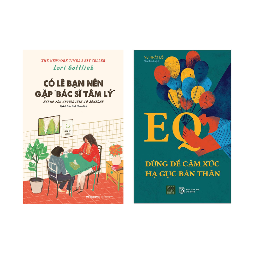 Combo 2 cuốn: Có Lẽ Bạn Nên Gặp Bác Sĩ Tâm Lý + EQ - Đừng Để Cảm Xúc Hạ Gục Bản Thân