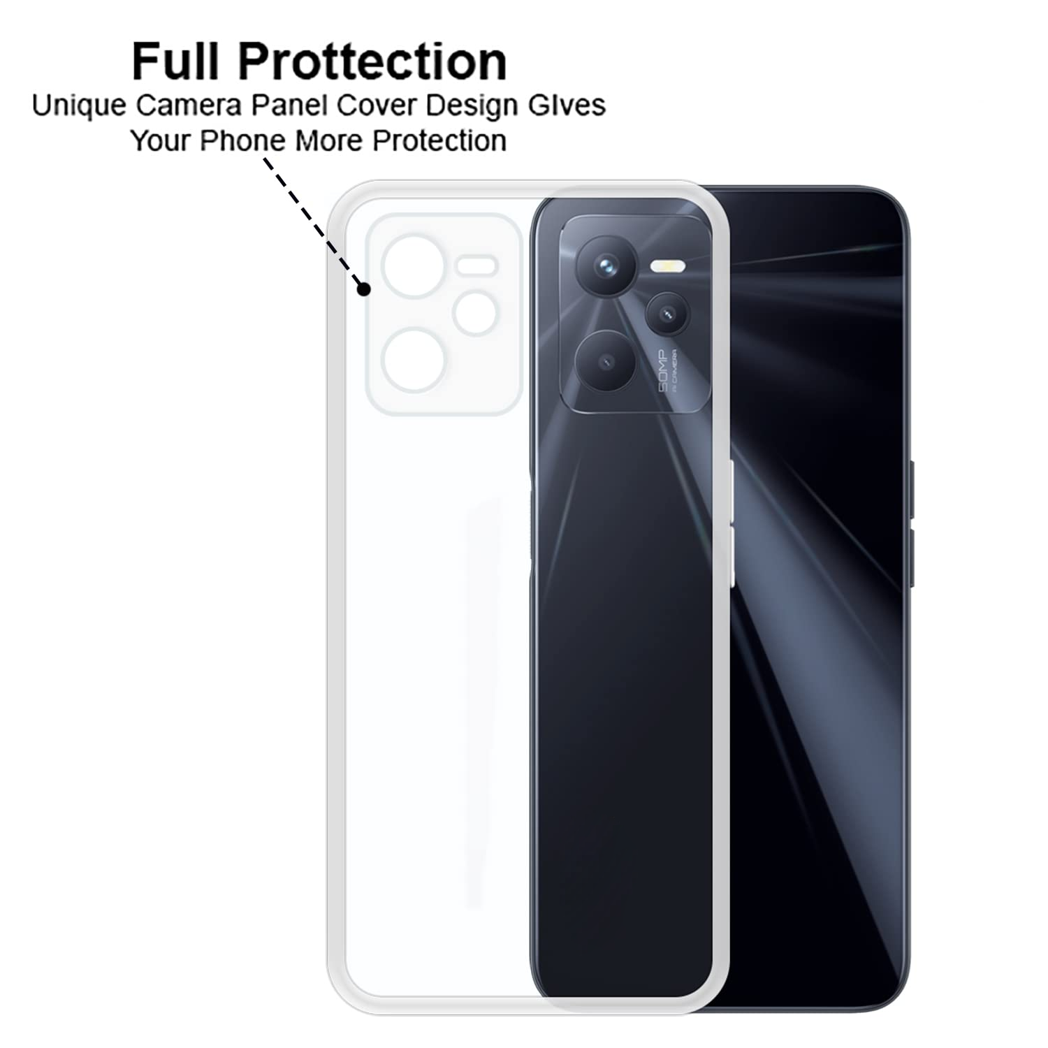 Ốp lưng silicon dẻo cho Oppo Realme C35 hiệu Ultra Thin trong suốt mỏng 0.6mm độ trong tuyệt đối chống trầy xước - Hàng nhập khẩu