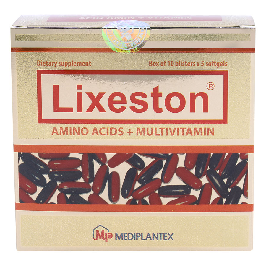 Thực Phẩm Chức Năng Viên Uống Đa Vitamin Mediplantex Lixeston (50 Viên / Hộp)