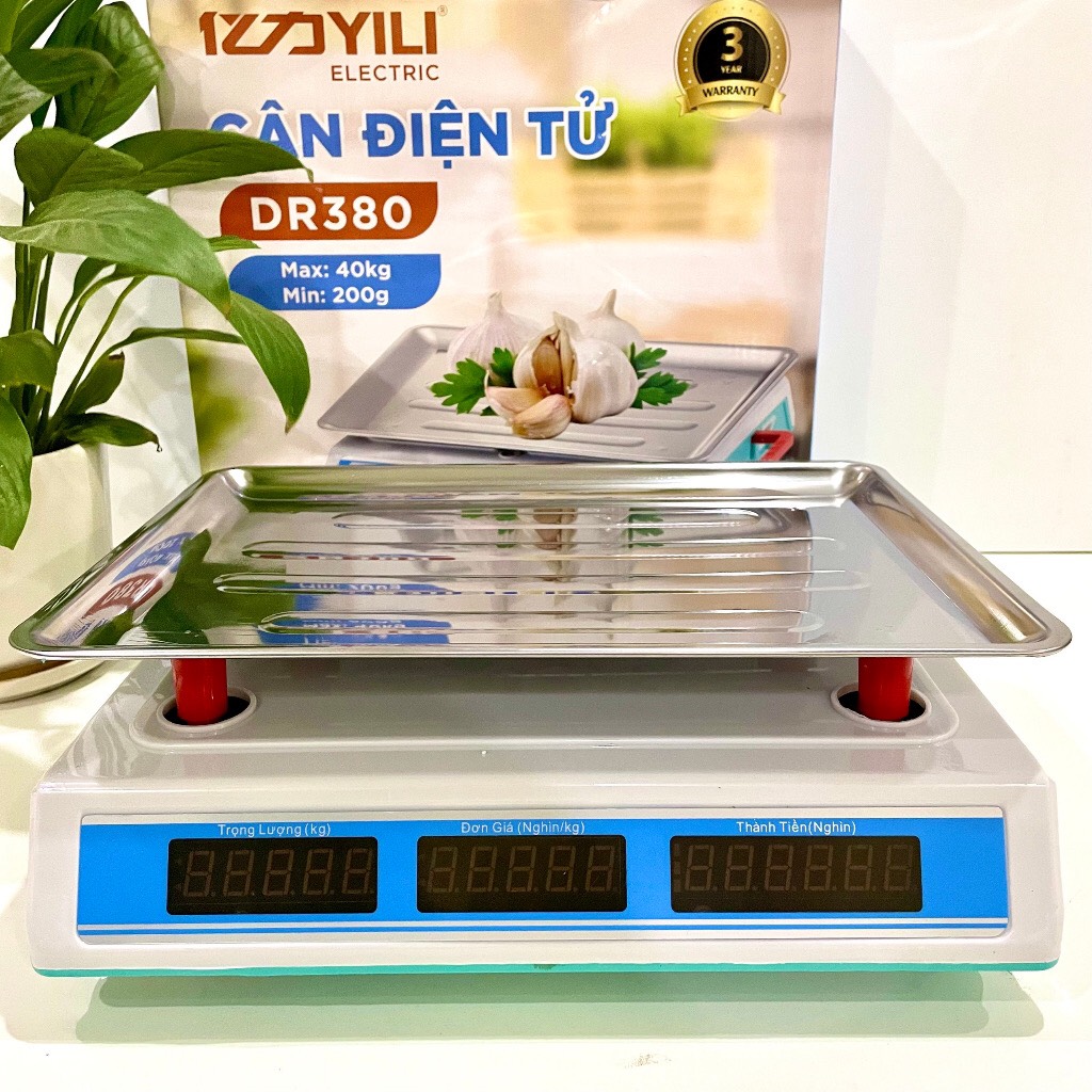Cân tính tiền - Cân Điện Tử Bán Hàng Tiếng Việt loại 30 - 40kg/5g