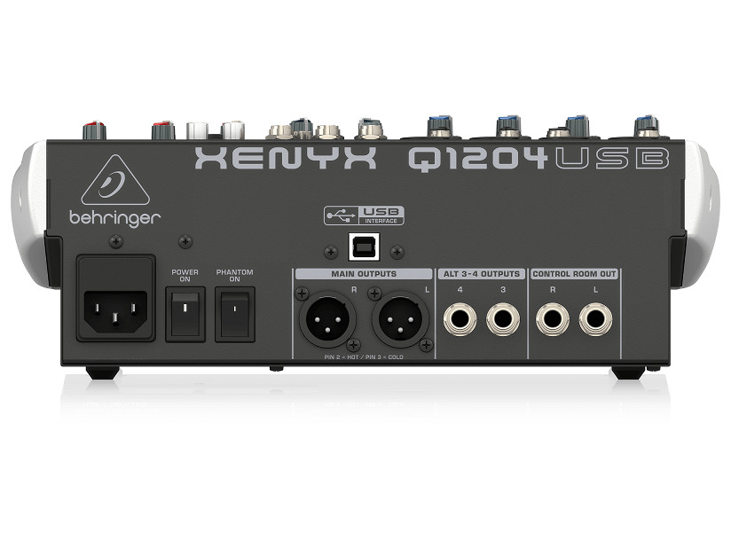 Behringer Xenyx Q1204USB Mixer with USB-Hàng Chính Hãng