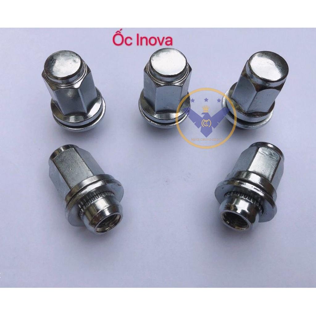 20 chiếc ốc đúc nguyên khối ,ốc lazang bánh xe Toyota Innova size 21, ren 1.5, M12