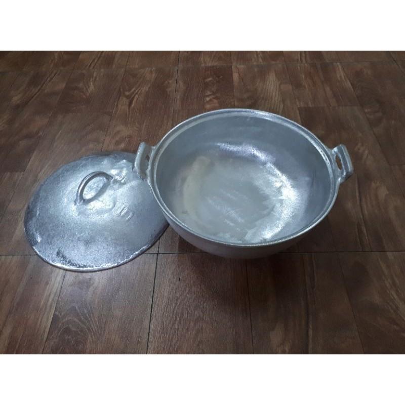 Tộ gang đúc kho thịt cá 25cm