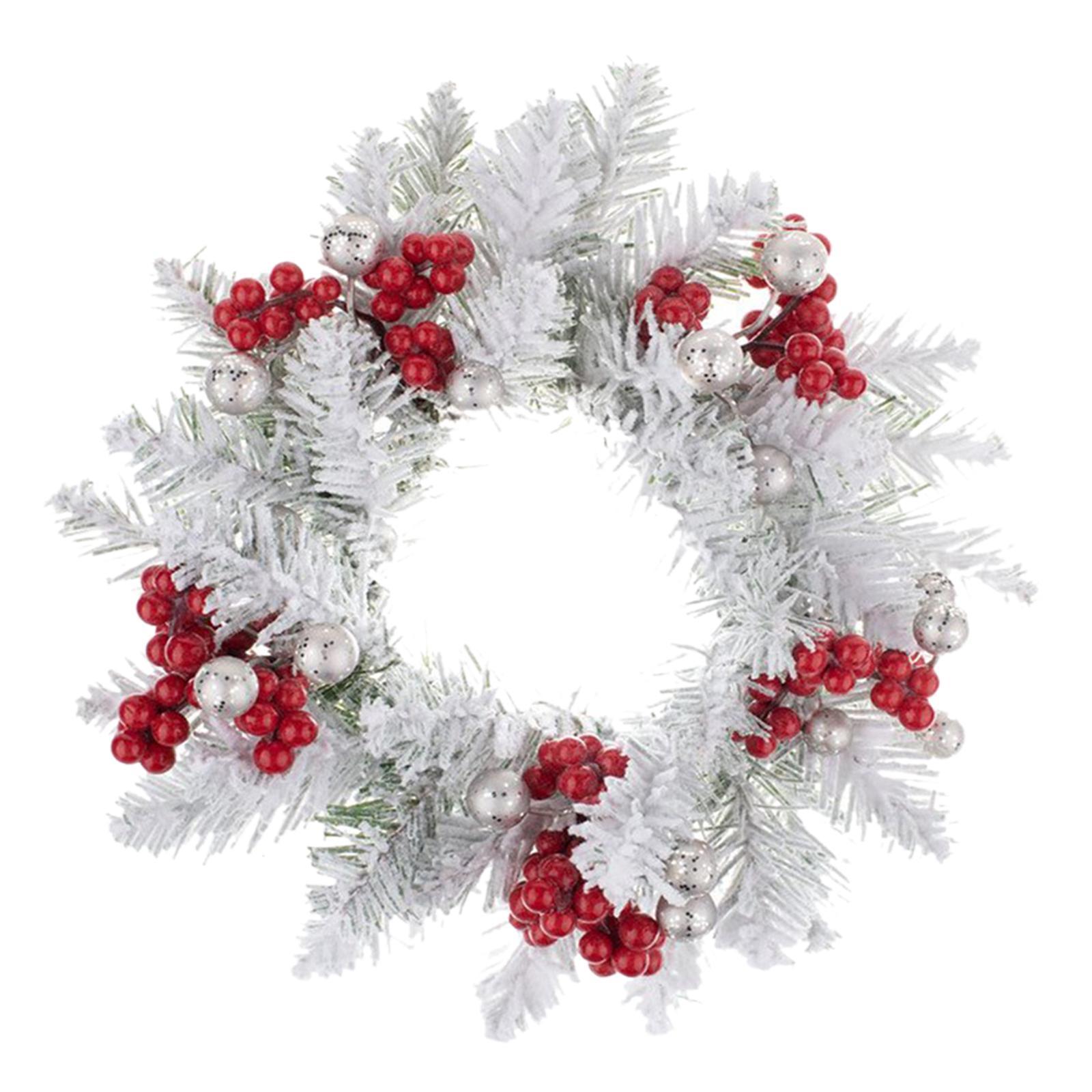 Candle Rings Candles Base Holder for Table Centerpiece Xmas Living Room