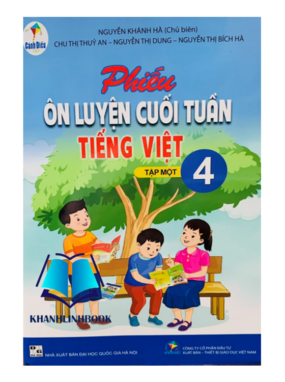 Sách - phiếu ôn luyện cuối tuần tiếng việt 4 - tập 1