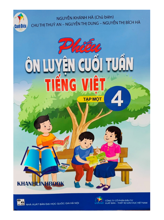 Sách - phiếu ôn luyện cuối tuần tiếng việt 4 - tập 1 ( cánh diều )