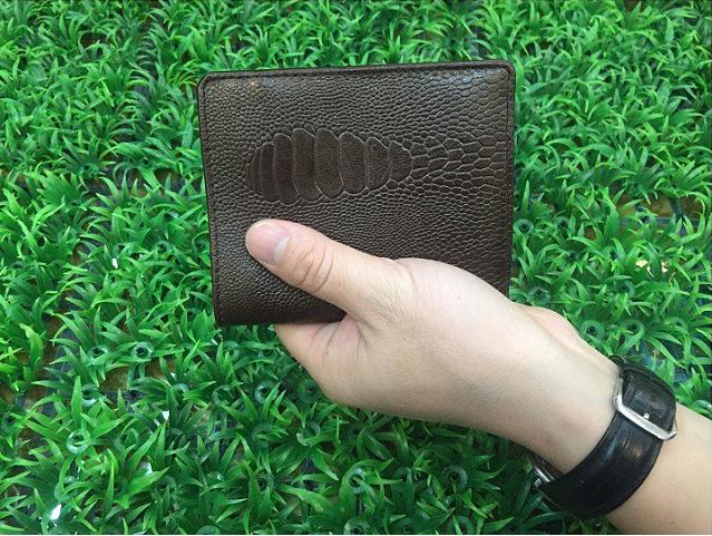 Ví Da Bò Dập Vân Cá Sấu AL038