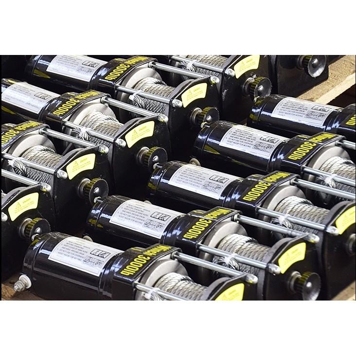 Tời Ắc Quy -Tời cứu hộ ô tô Winch - 2000LBS-24V