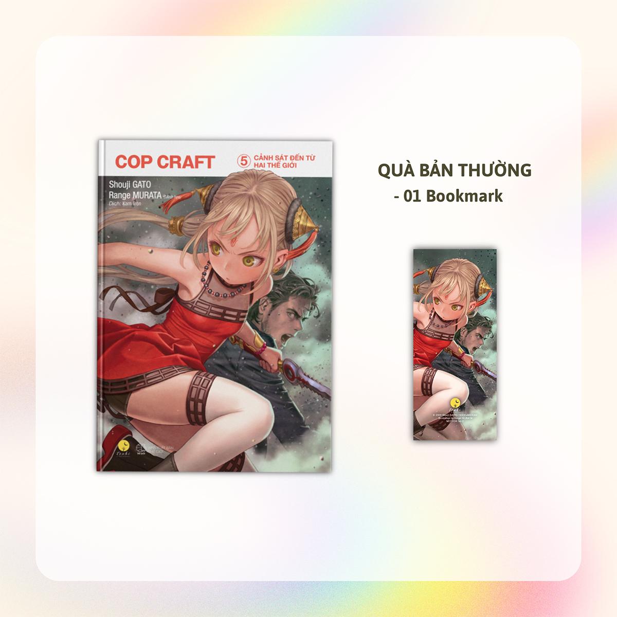COP CRAFT - Cảnh Sát Đến Từ Hai Thế Giới - Tập 5 - Tặng Kèm Bookmark
