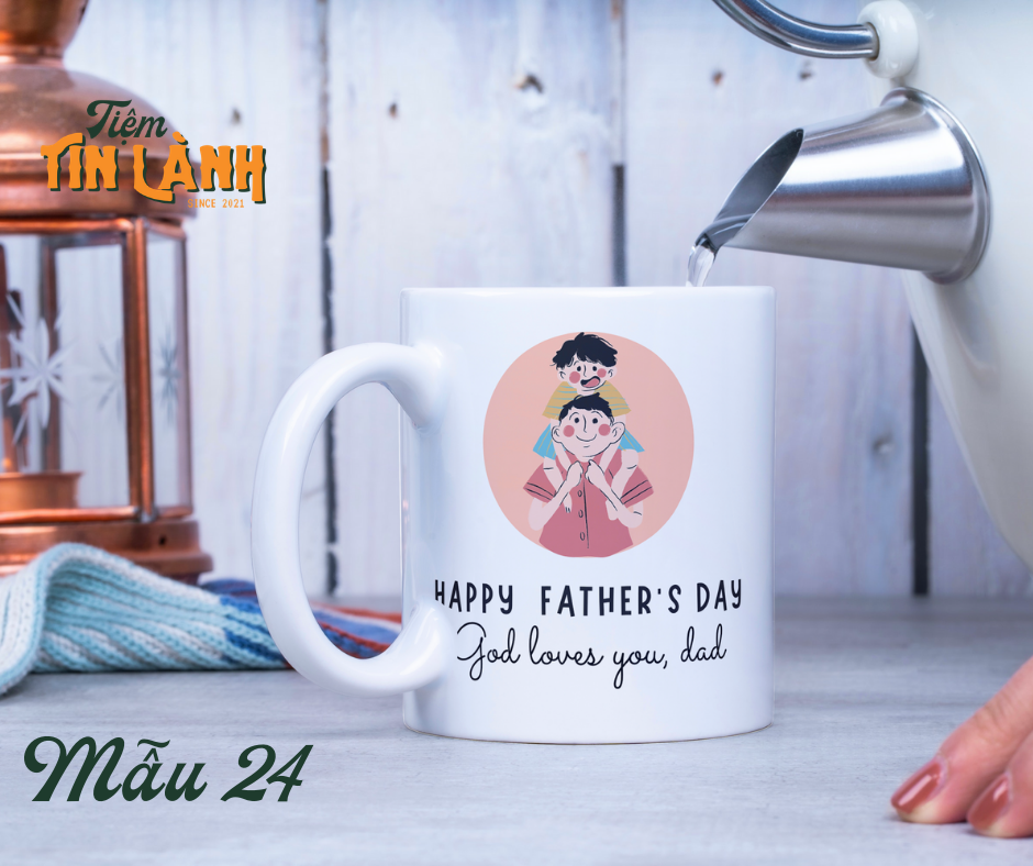 Ly Sứ Thiết Kế Father's Day - Quà Tặng Dành Riêng Cho Người Cha Kính Yêu