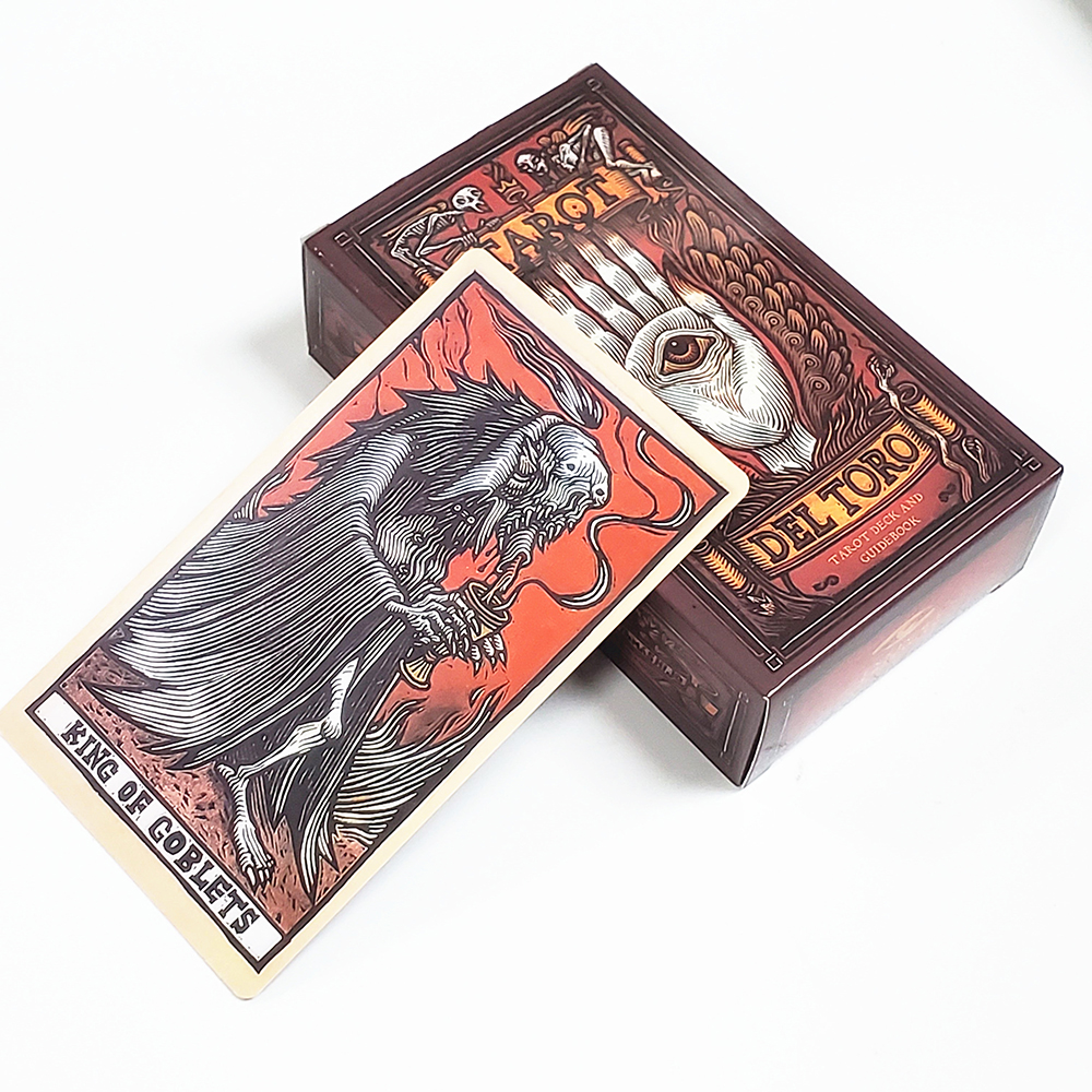 [Size Gốc] Bài Tarot Del Toro 7x12 CM Tặng File Tiếng Anh Và Đá Thanh Tẩy