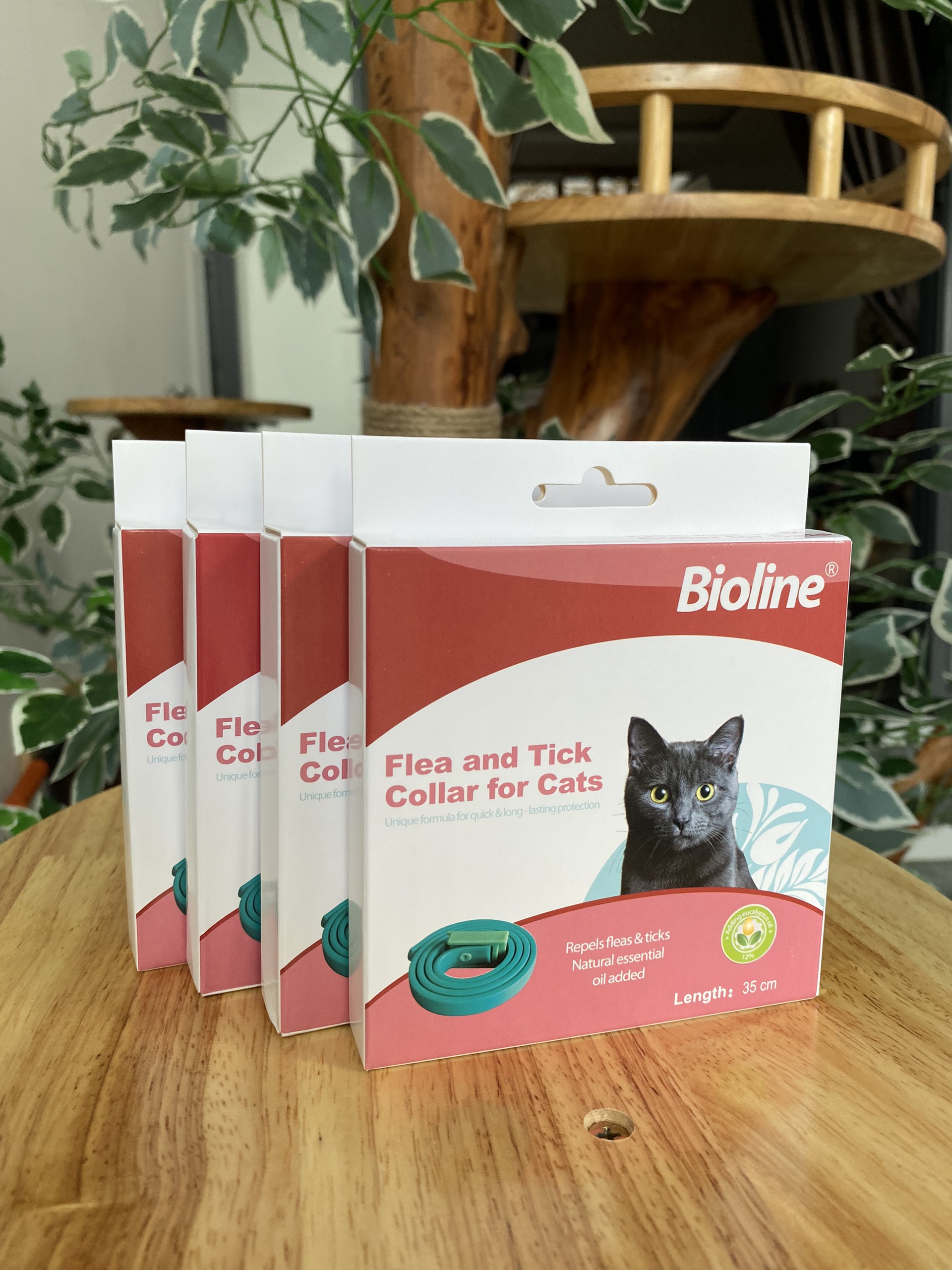 Vòng Cổ Trừ Ve Rận Cho Mèo Bioline 35cm