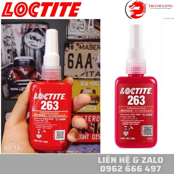 Keo loctite khoá ren 263 - 50ml và 250ml