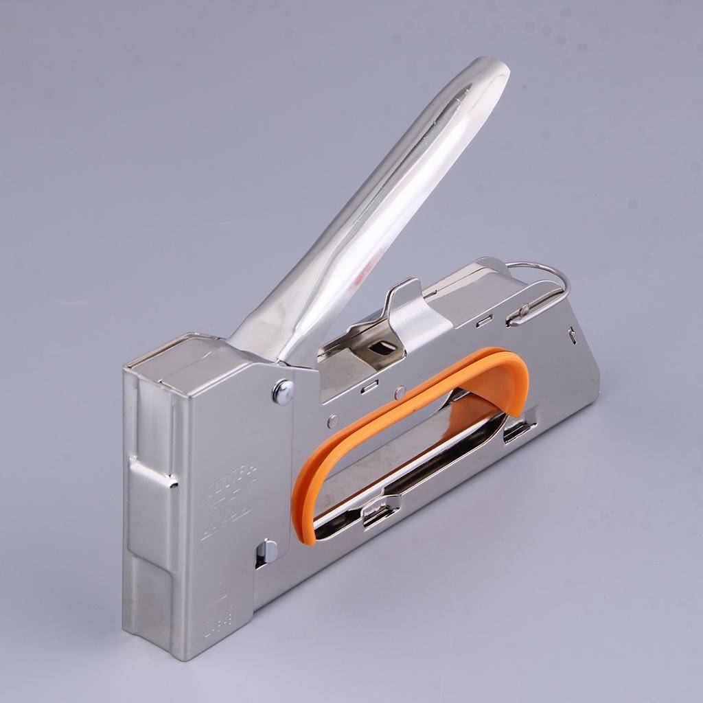 Manual Stapler Hand Tool for Door/T/U Type And Windows, Billboards