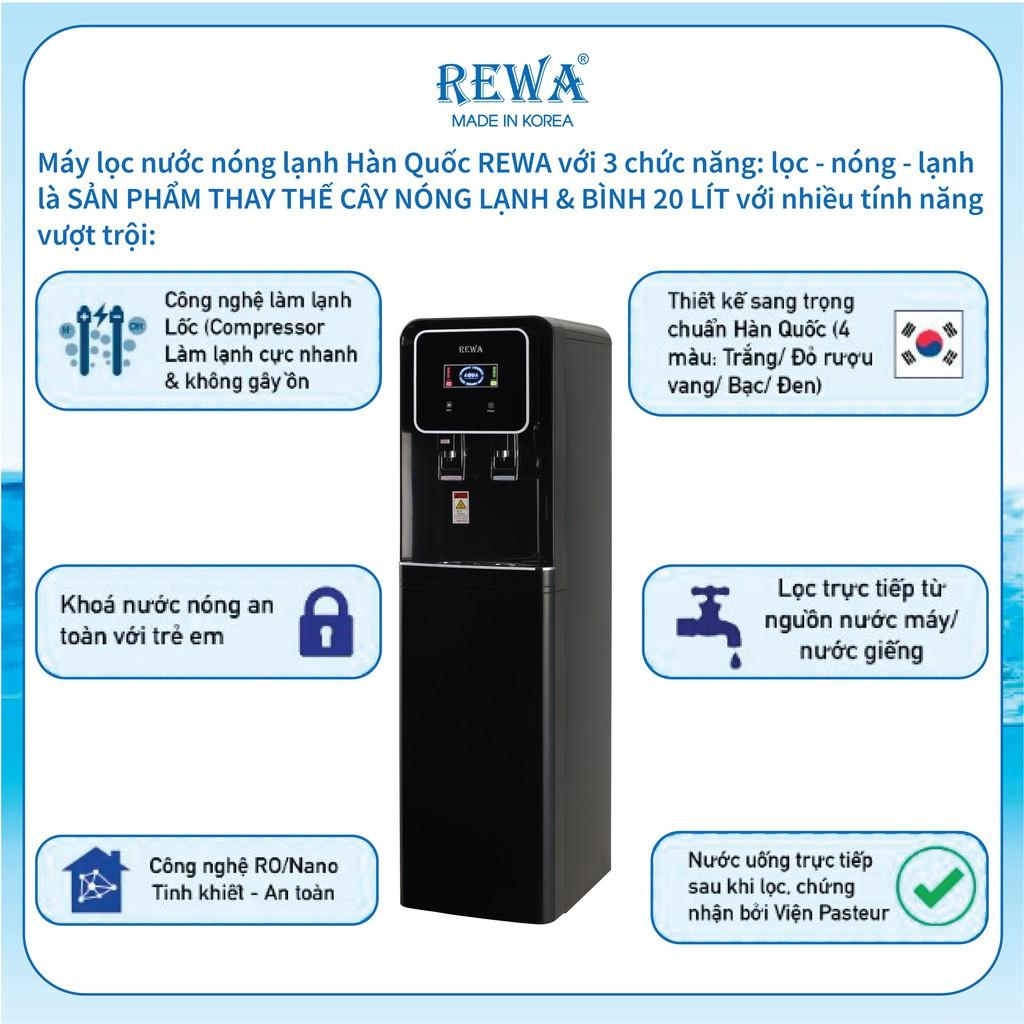 Máy Lọc Nước Nóng Lạnh Hàn Quốc REWA - RW-NA-816 - Hàng chính hãng - Công nghệ Nano/VF