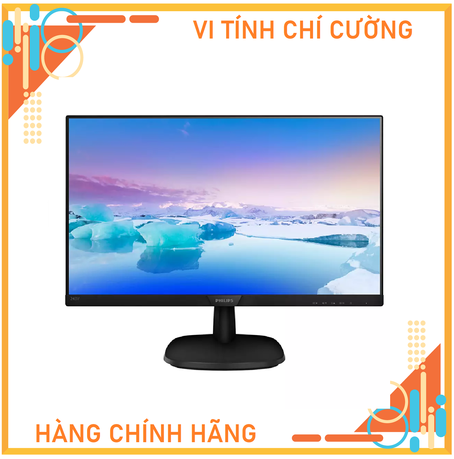 Màn hình máy tính 24inch Philips 243V7QDSBF (23.8