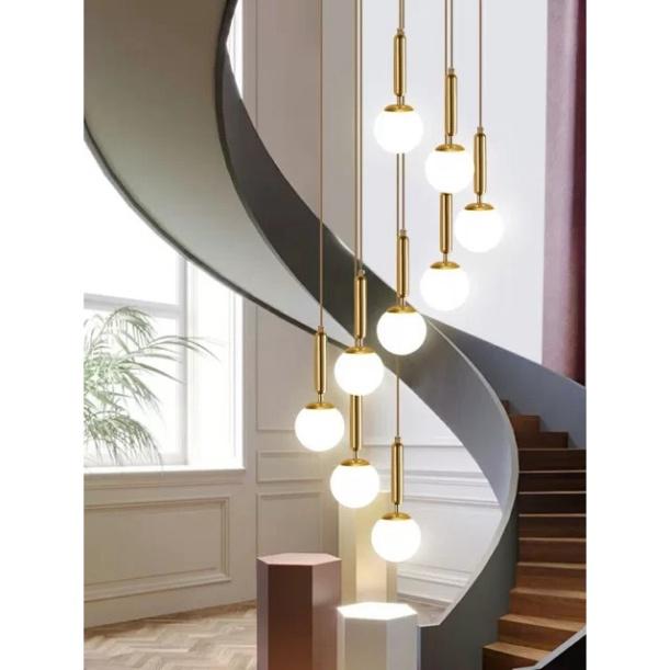 Đèn thả bóng tròn TH749 kèm bóng led DT