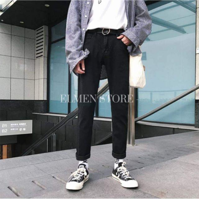 Jeans đen
