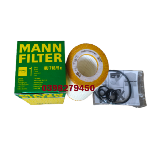 LỌC DẦU BÔI TRƠN MANN FILTER CHO MERCEDES BENZ HU 718/5X