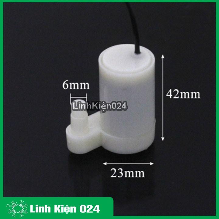 Máy Bơm Chìm Mini 3-12VDC 1.5m Ống Thẳng Đứng