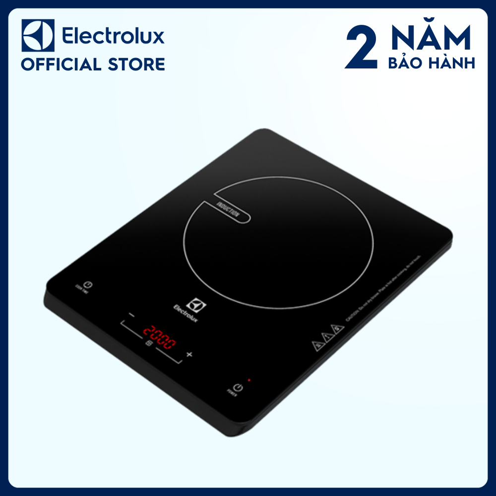 [Tặng Nồi Lẩu] Bếp từ đơn Electrolux 2000W - ETD29MKC - Bảo hành 2 năm toàn quốc [Hàng chính hãng]