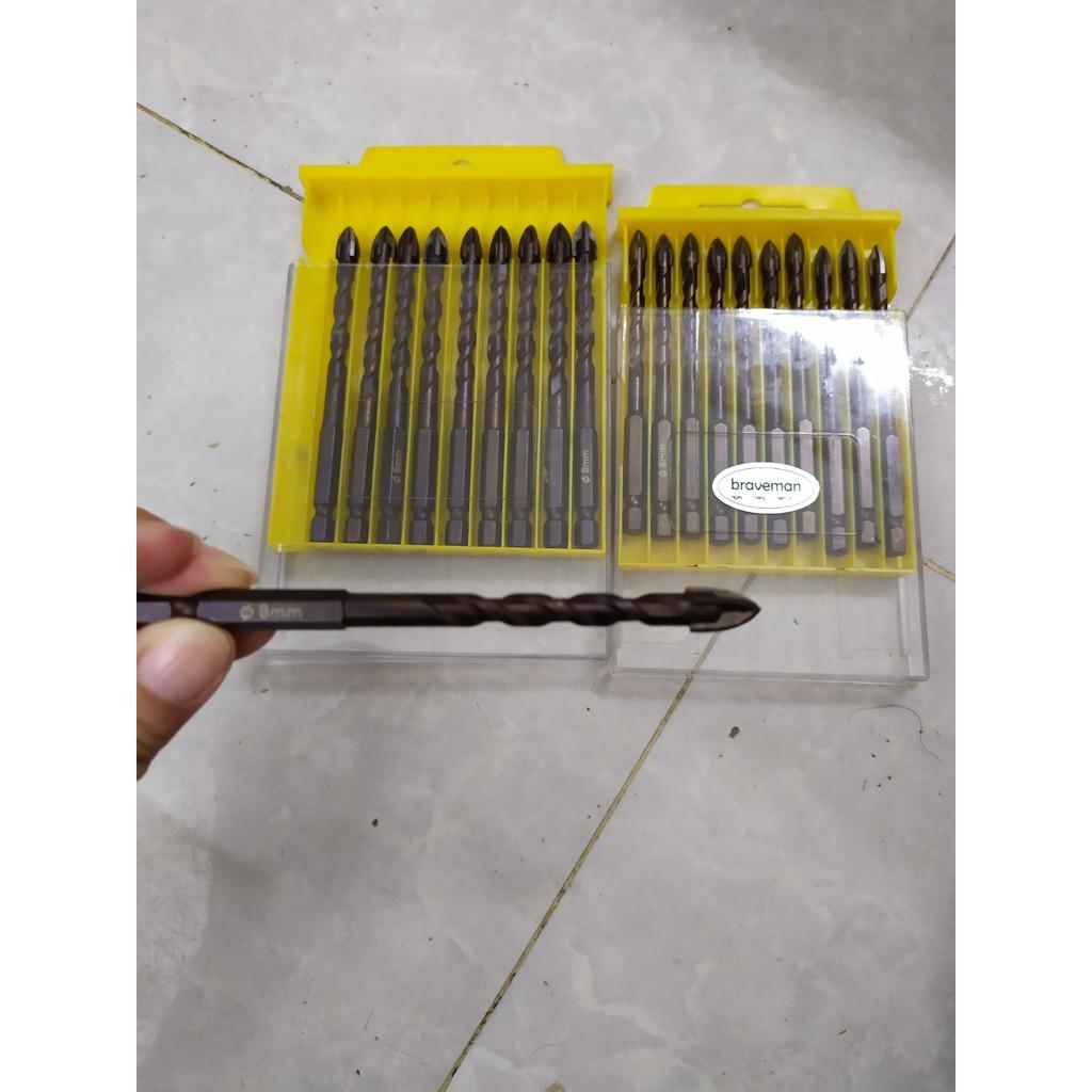 Mũi khoan đa năng 4 cạnh Blutec chân lục giác