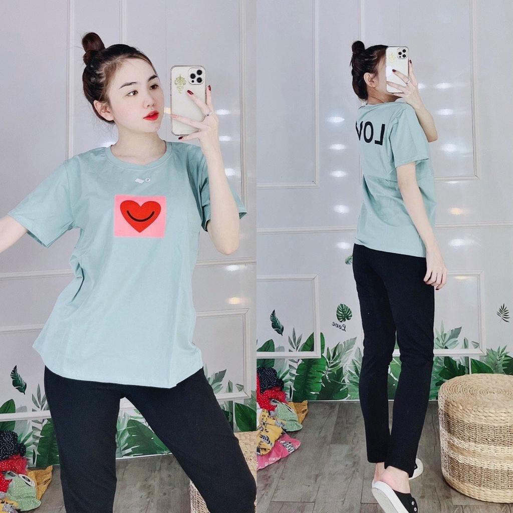 Đồ bộ nữ đồ mặc nhà Bigsize thun cotton quần dài co giãn Sét đồ bộ nữ dễ thương trung niên đẹp ESHOP