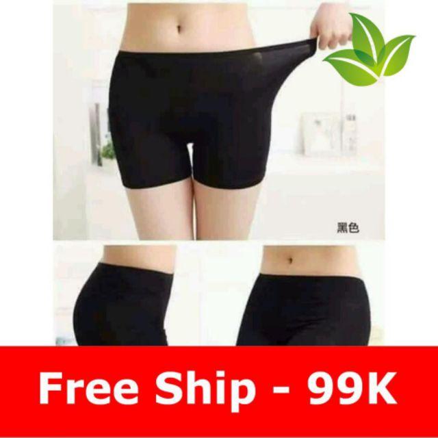 Quần đùi mặc trong váy thông hơi điều hòa siêu mát
