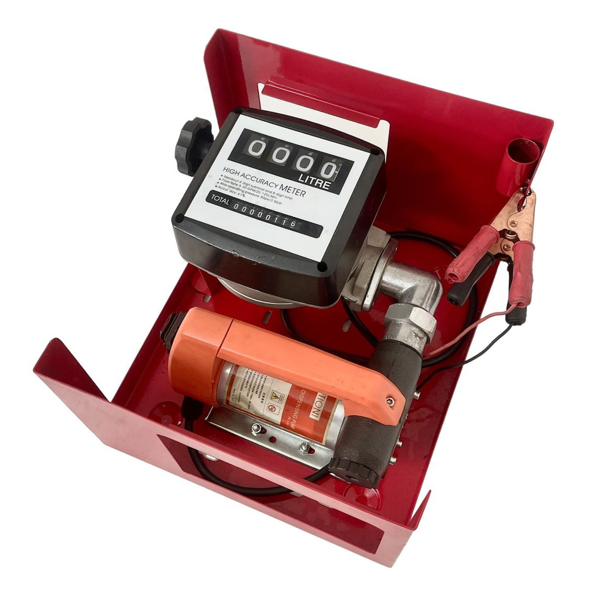 Máy Bơm Dầu Diesel SL-011 220V 12V 24V đo lưu lượng - Hàng nhập khẩu