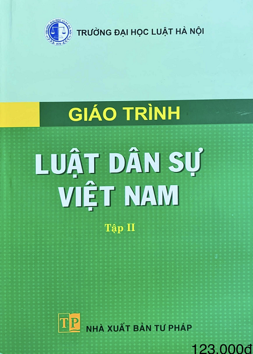 Giáo trình Luật dân sự Việt Nam (tập 1 và 2)