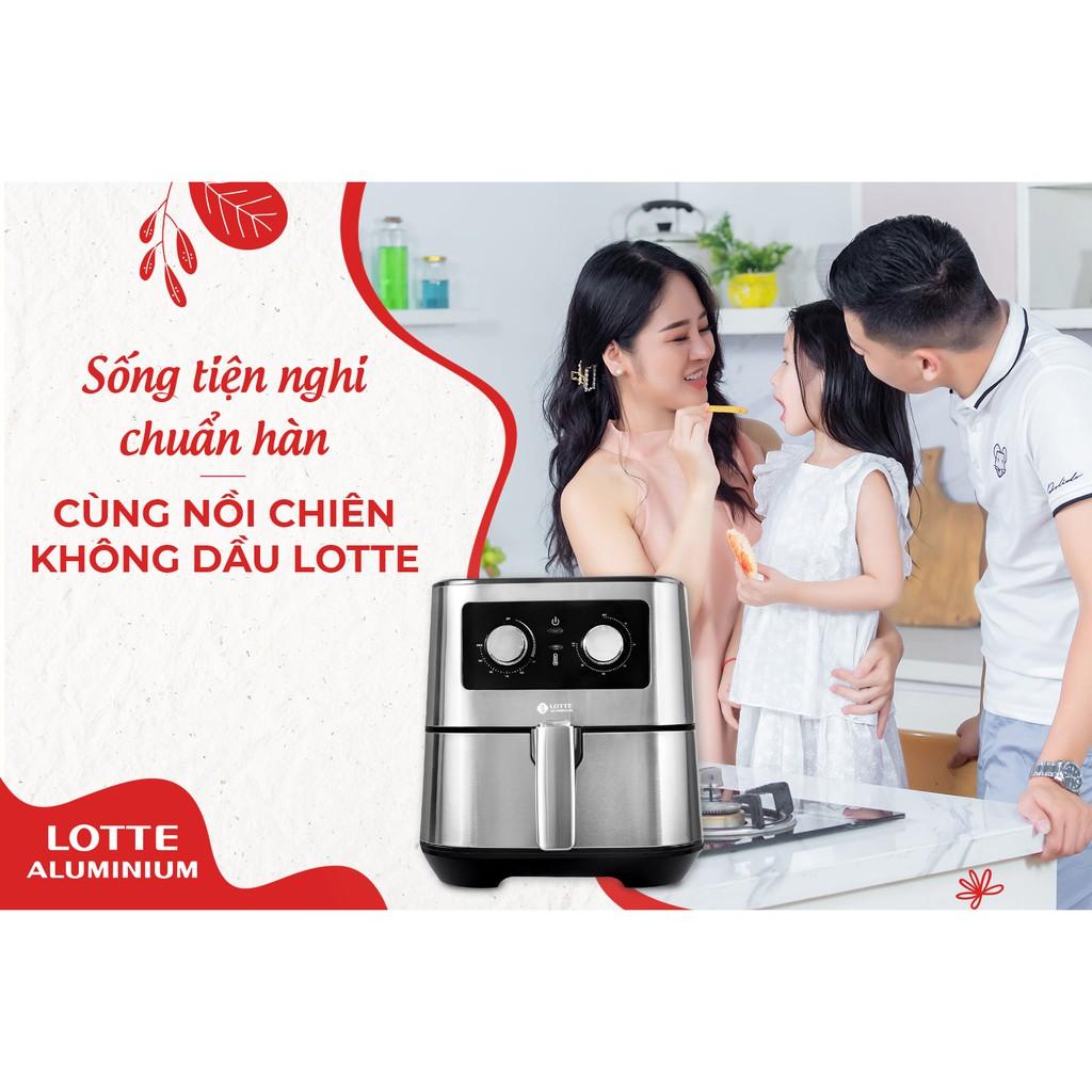 Nồi chiên không dầu LOTTE 5,5 lít model LTS - AF5SM - hàng chính hãng