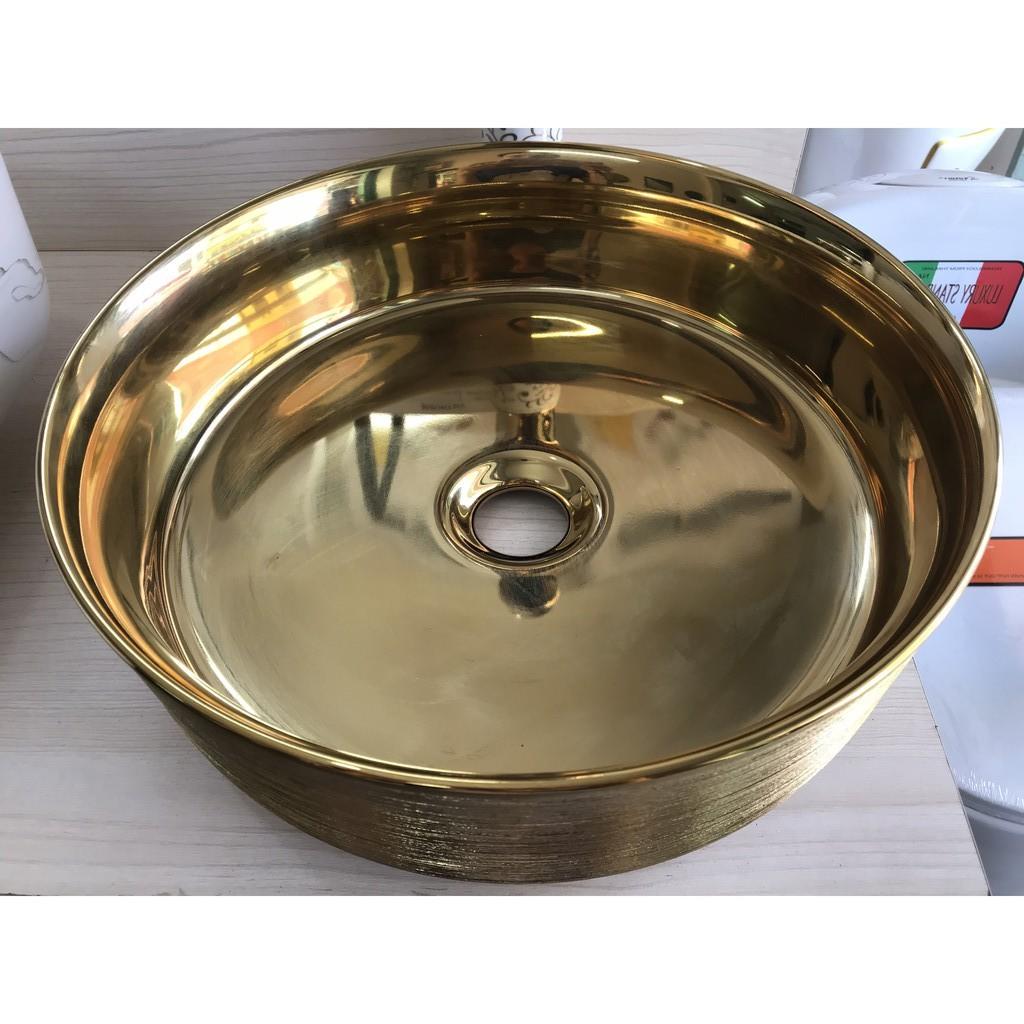 LAVABO MẠ VÀNG PHONG CÁCH CHÂU ÂU