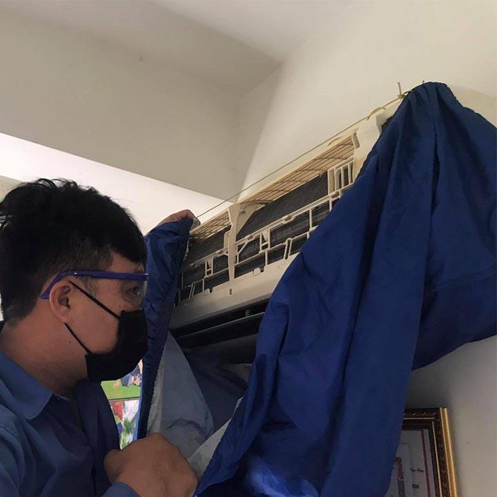 Áo rửa máy lạnh 1hp - 9000btu