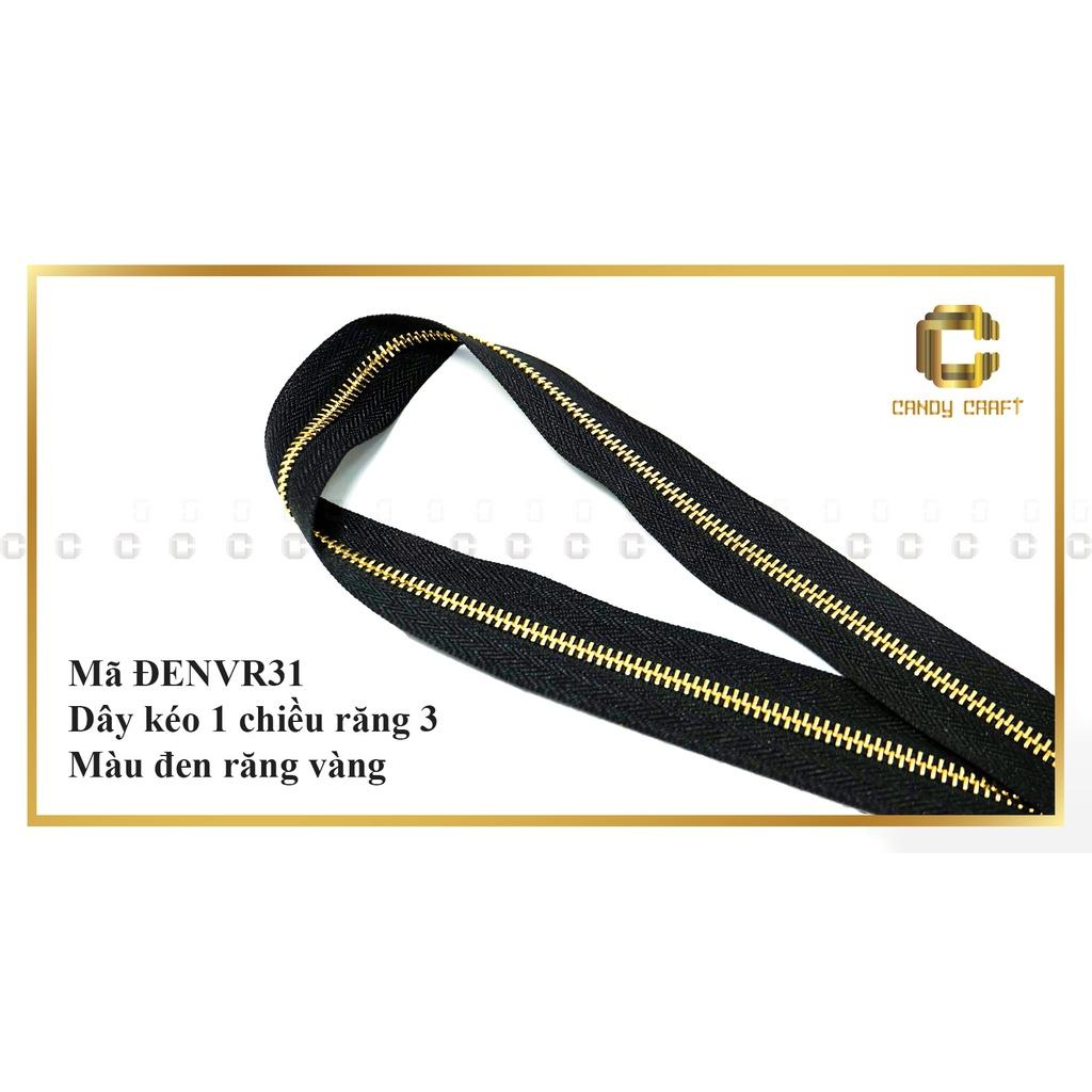 Dây kéo 1 chiều răng 3