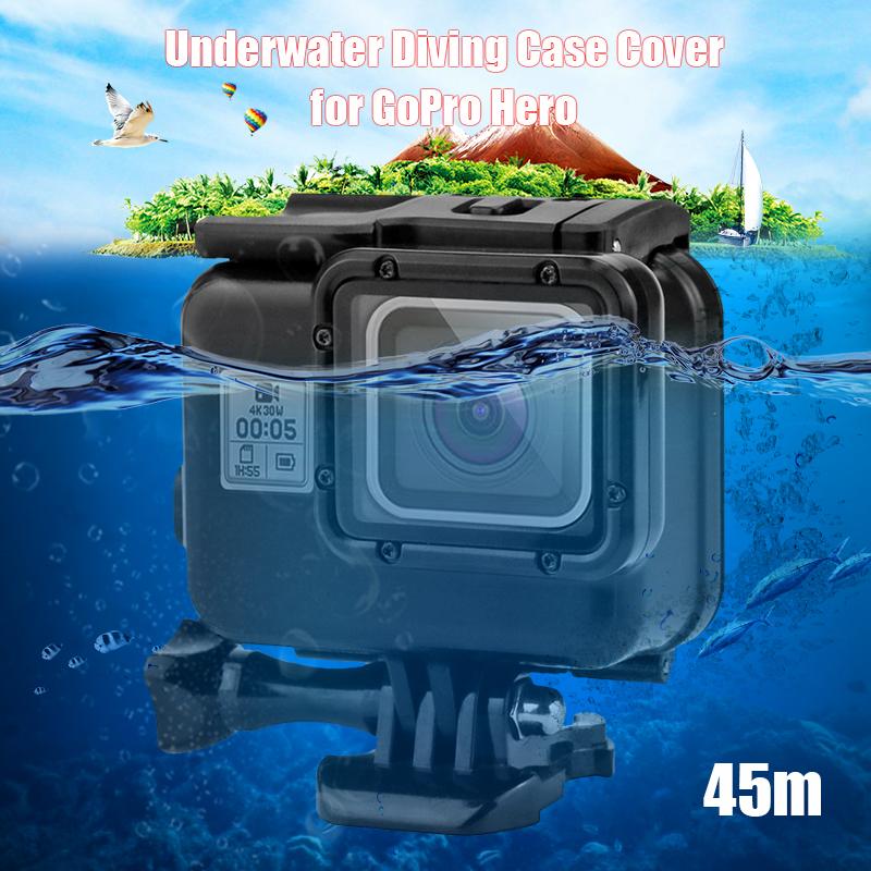 45m Lặn nhà bảo vệ Mount Mount Waterproof Housing Hộp vỏ bảo vệ dưới nước để lặn đi lặn bơi