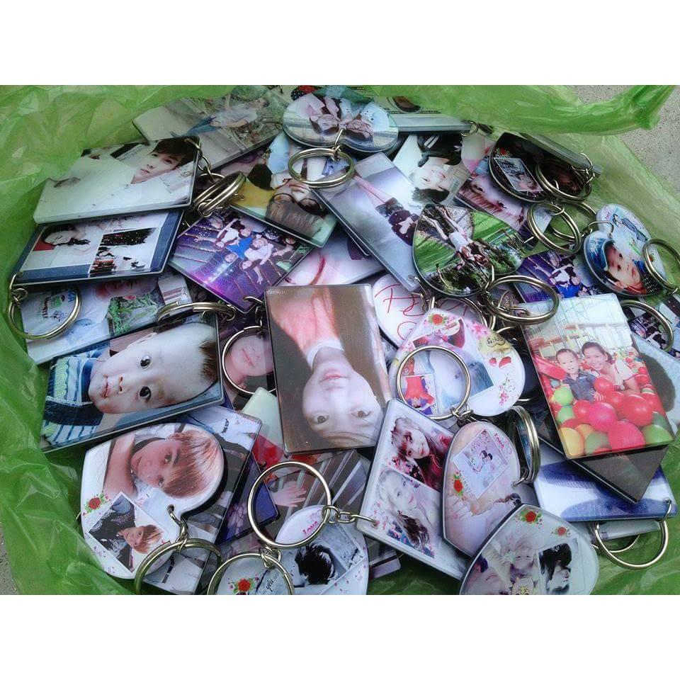 MÓC KHÓA MICA IN HÌNH CÁ NHÂN.