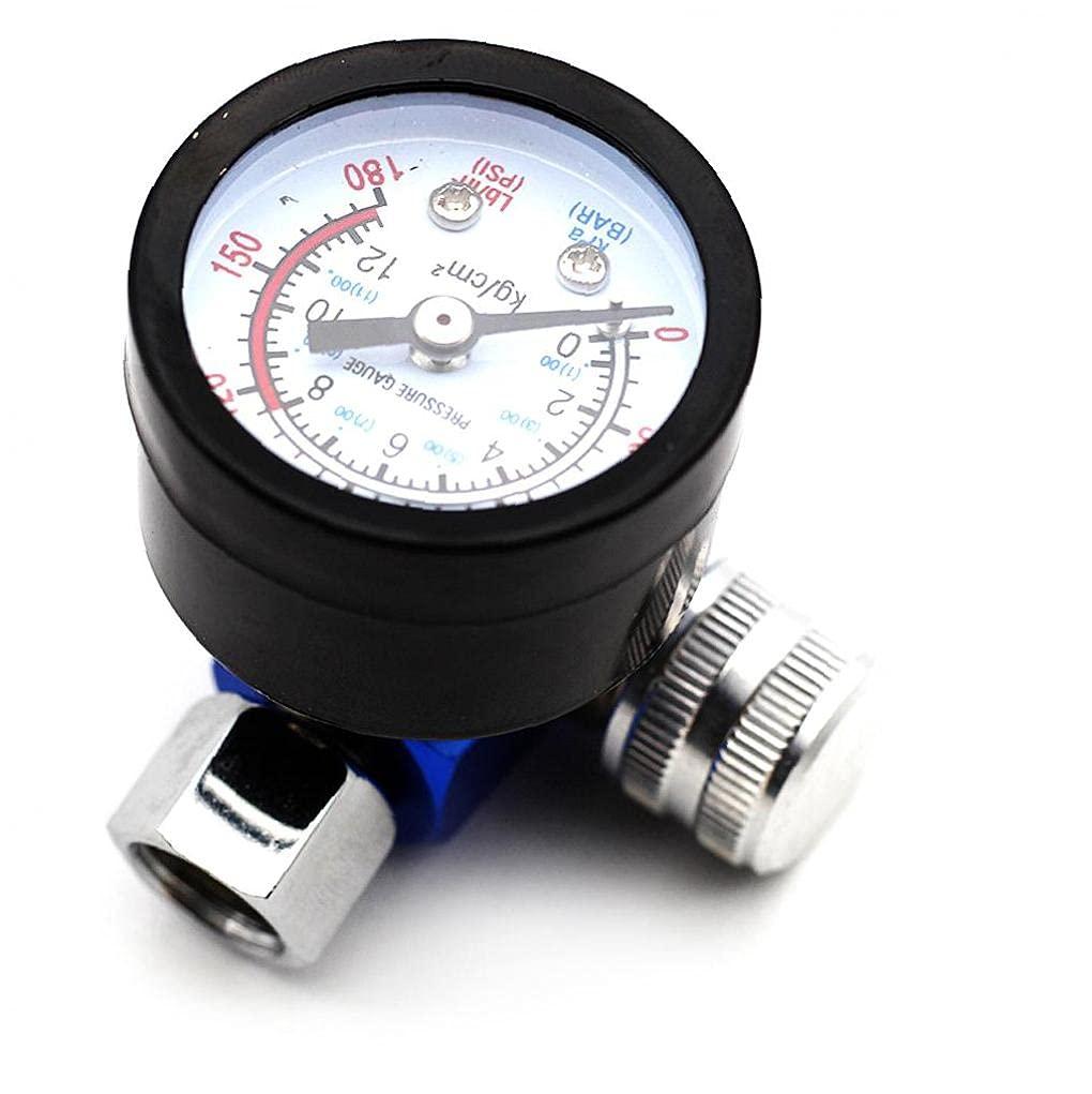 Máy đo áp suất không khí G1 / 4 Máy phun sơn Airbrush Máy phun khí Bẫy dầu phun khí