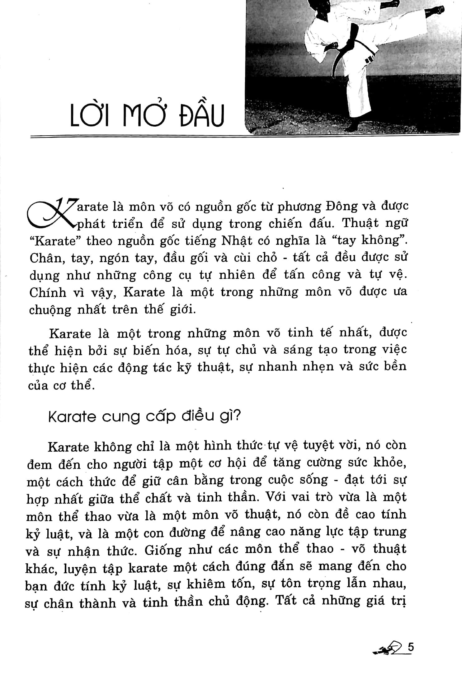 Hướng Dẫn Tập Luyện Karate Bằng Hình Ảnh