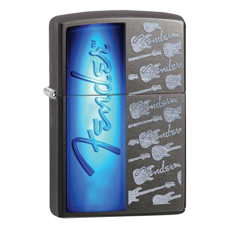 Bật Lửa Zippo 28959 - Bật Lửa Zippo Fender Guitar Gray Dusk Color Image