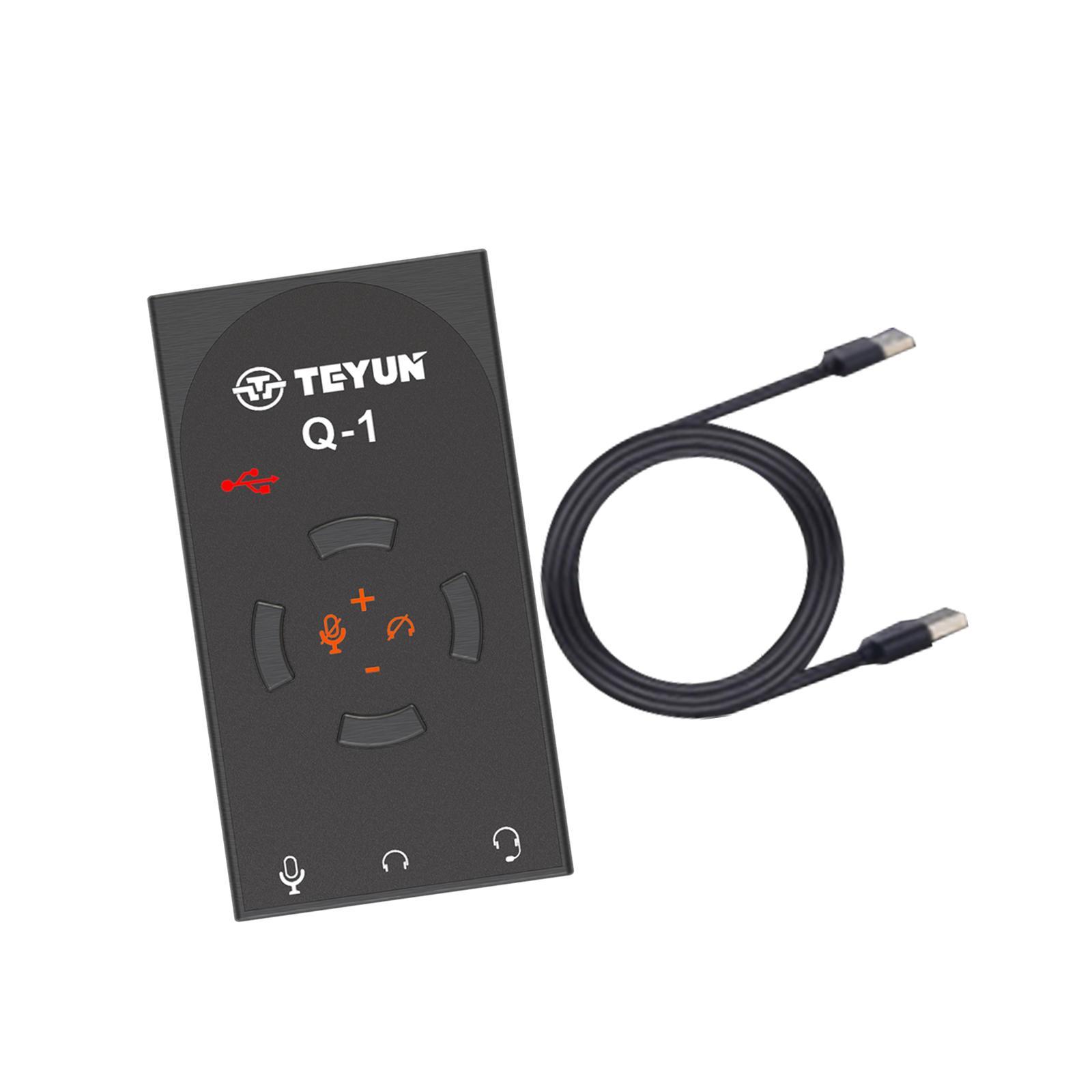 USB 7.1 Channel Stereo Sound Card External Free Driver with 3.5mm Headphone Mic Jack Durable for PC Laptop Computer Plug and Play