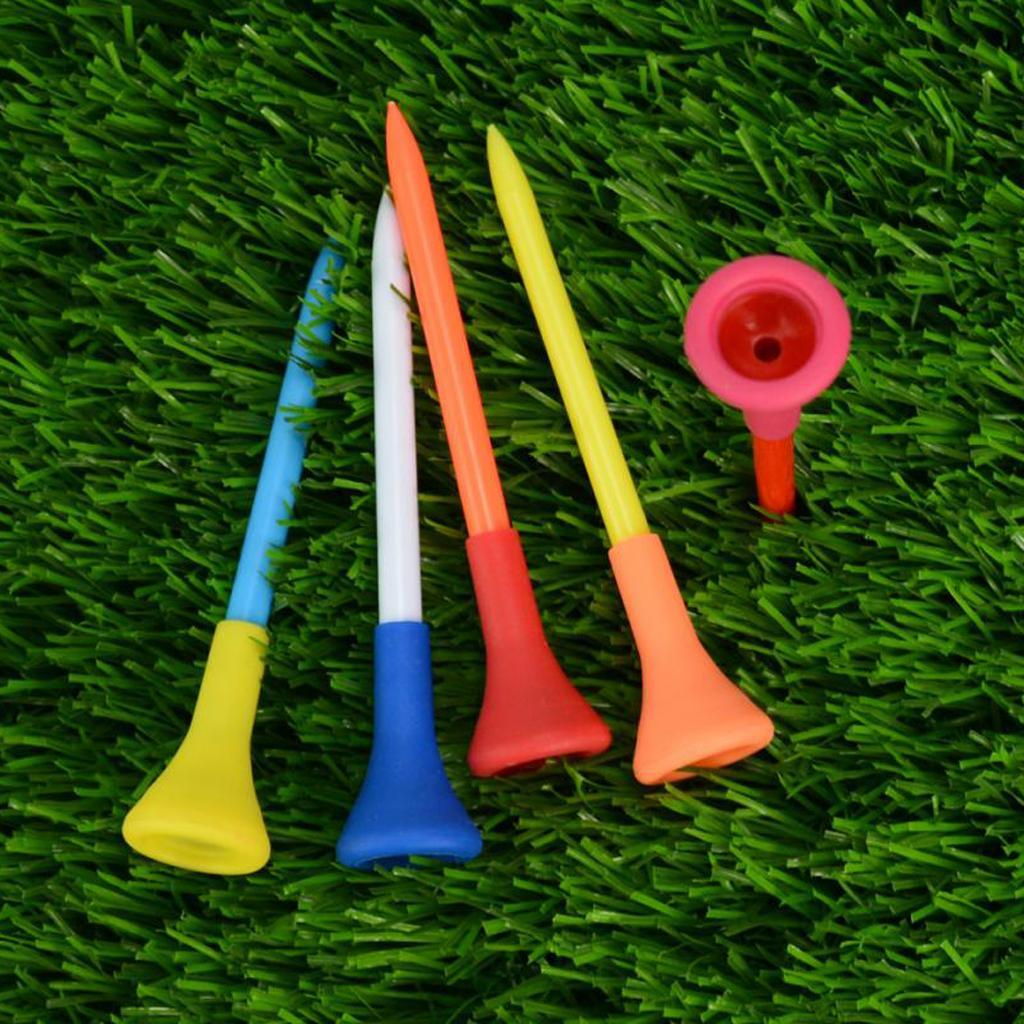 5-10pack 5 Pieces/Set Durable Soft Rubber Cushion Tees Random Color