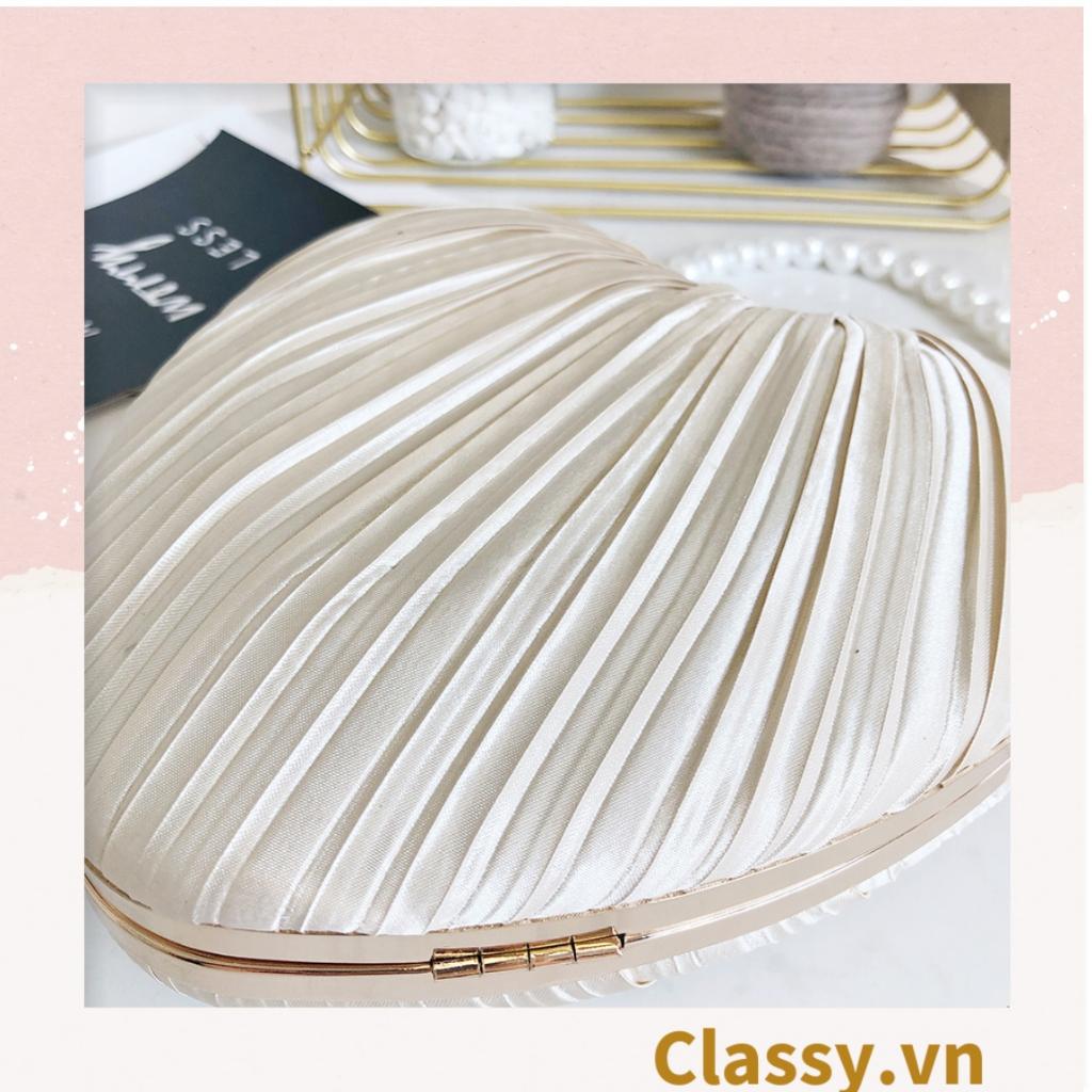 Túi dự tiệc  Classy trái tim sang chảnh, tiểu thư T266