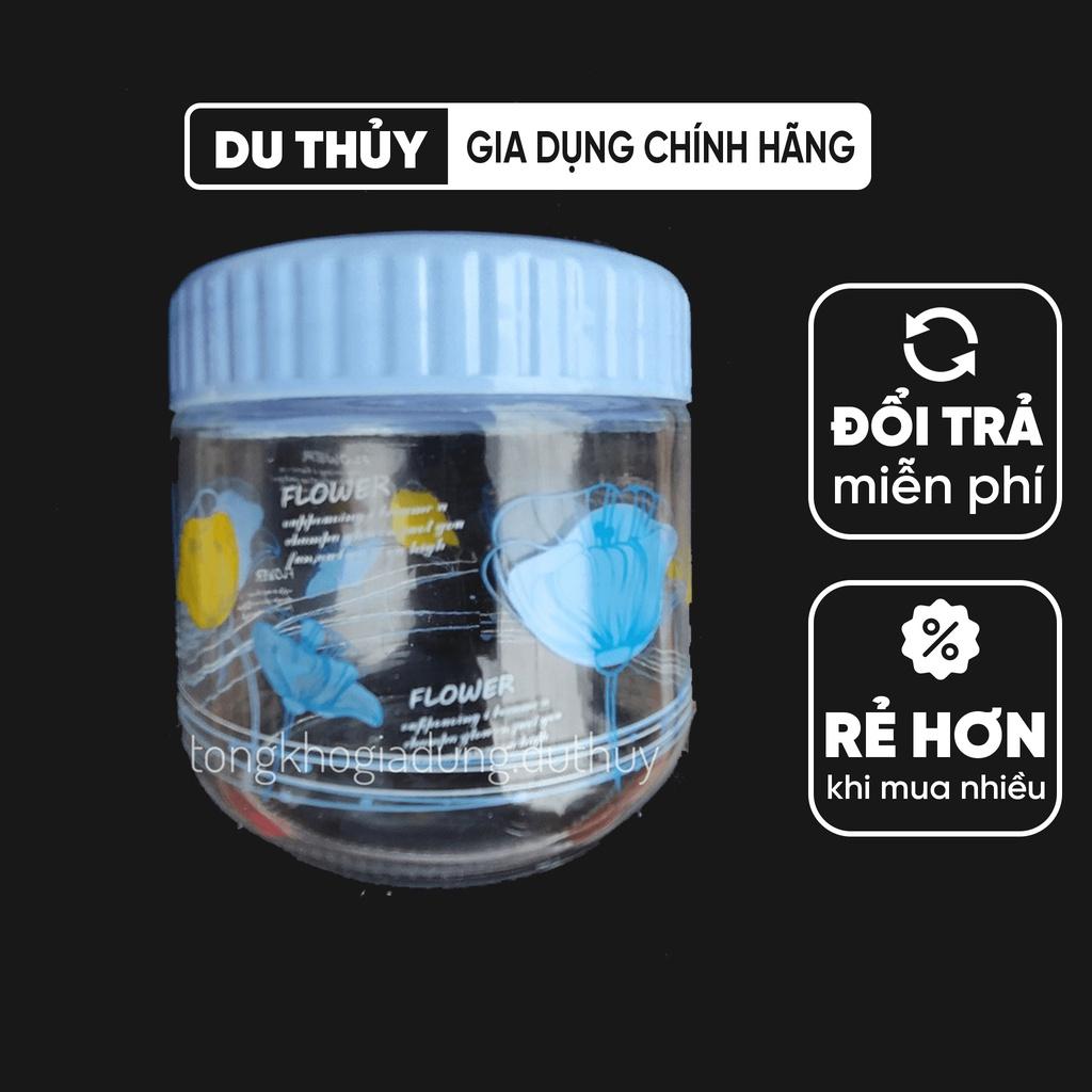 Hũ thủy tinh 750ml thủy tinh trong suốt, nắp vặn chặt kín bảo quản thực phẩm tốt, chịu nhiệt tốt của gia dụng Du Thủy