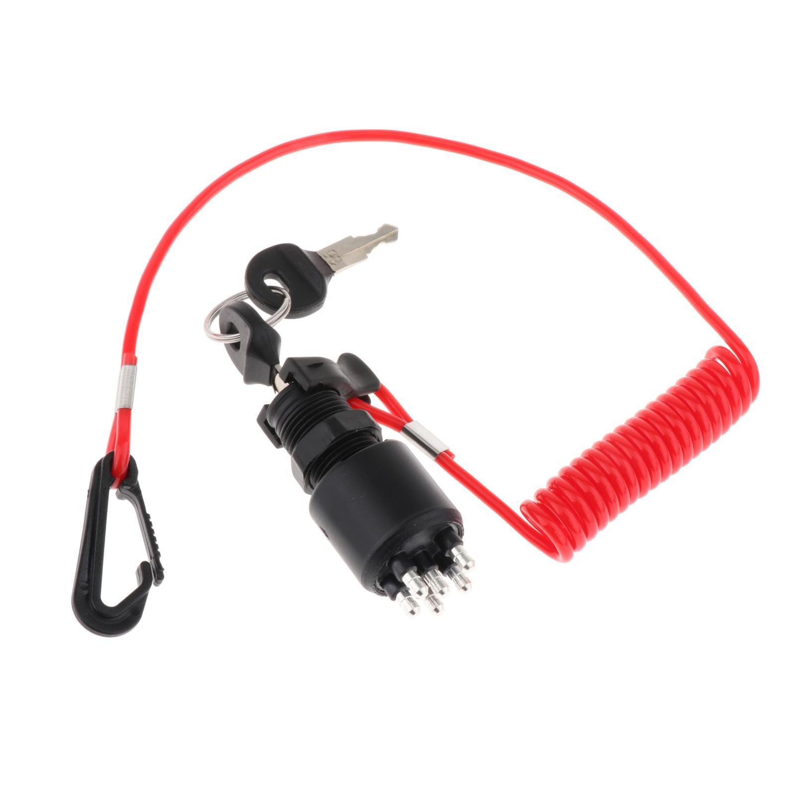 Ignition Key Switch 5005801 Replace Parts for Bombardier Outboard Motor