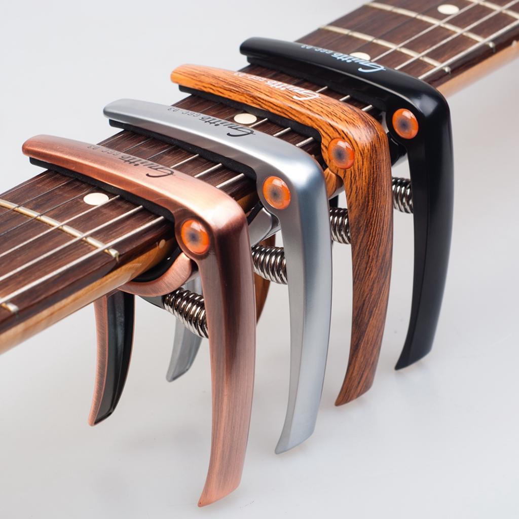Quick Change Tune Clamp Trigger Capo For Acoustic Folk Electric Guitar