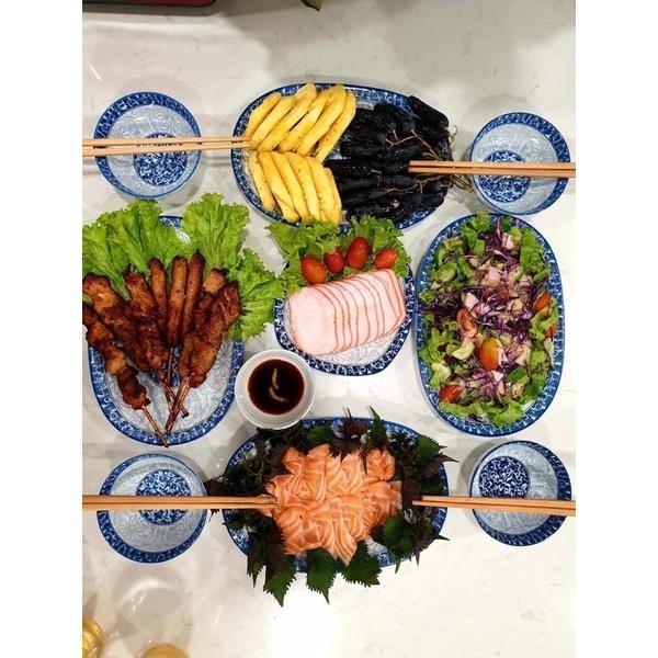 Xả Kho sỉ com bo 10 bát ăn cơm sứ bát tràng 11.5cm