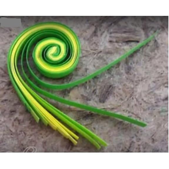 Cây cuốn quilling thân nhựa PVC rãnh rộng 1,5mm