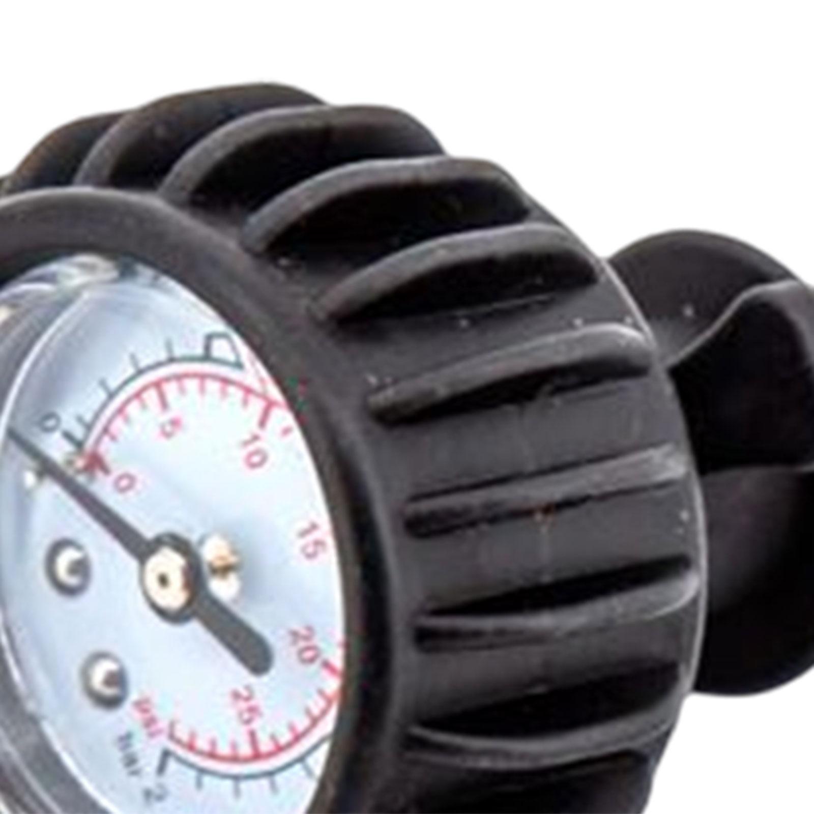 Inflatable Boat Air Pressure Gauge, Kayak , Black Connector for Dinghy Inflatable Boat