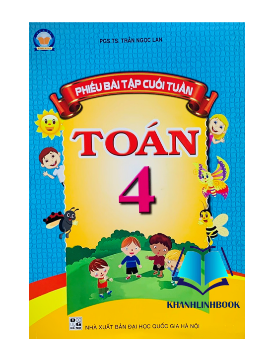 Sách - Phiếu bài tập cuối tuần Toán 4