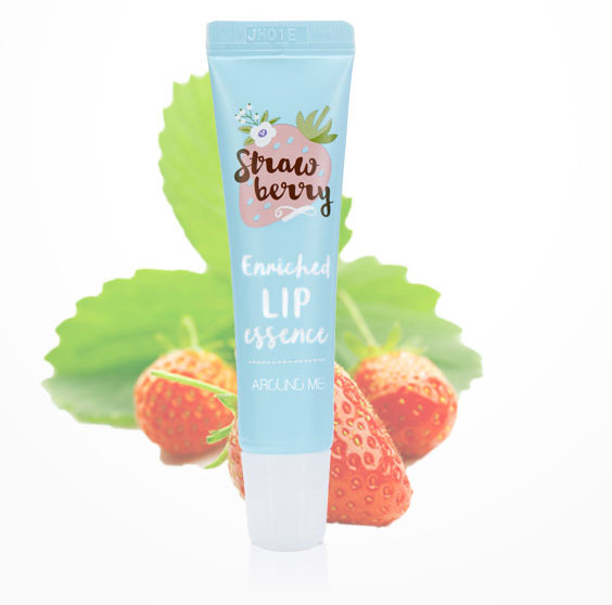 Dưỡng môi thảo dược dâu WELCOS AROUND ME ENRICHED LIP ESSENCE STRAWBERRY 8.7g